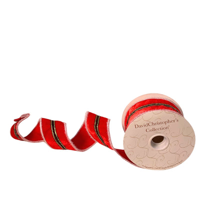 Santa Suit Velvet Ribbon 2.5"X10YD | IR