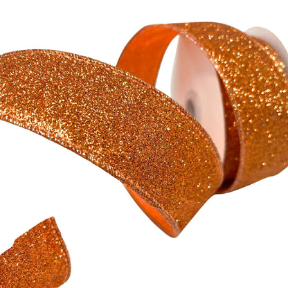 Orange Shimmering Ribbon 1.5" x 10yd | CRR