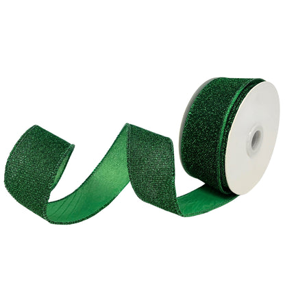 Green Shimmering Ribbon 1.5" x10yd | CRR