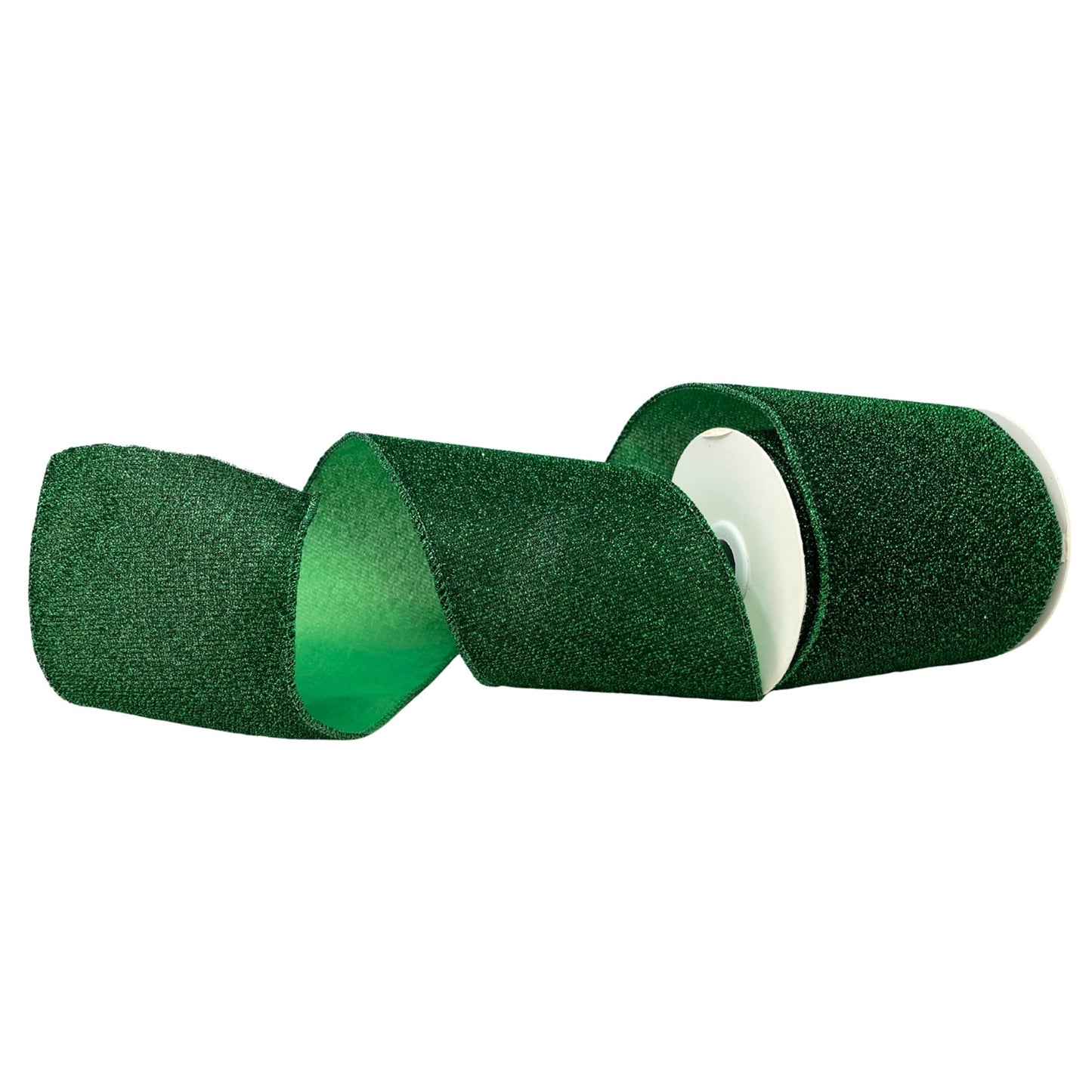 Green Shimmering Ribbon 4" x10yd | CRR
