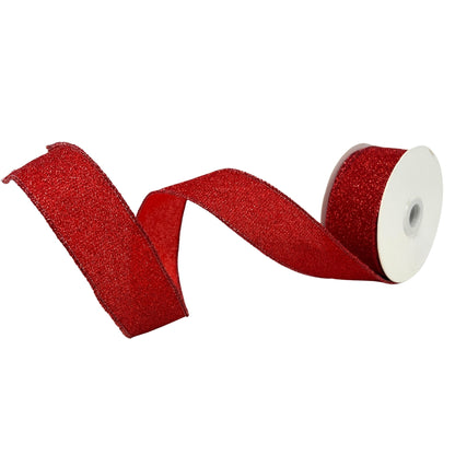 Red Shimmering Ribbon 1.5" x10yd | CRR