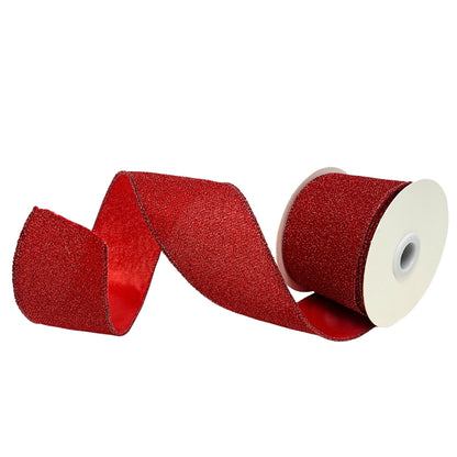 Red Shimmering Ribbon 2.5" x10yd | CRR