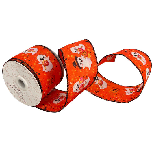 Cute Ghost Ribbon 2.5" x 10yd | CRR