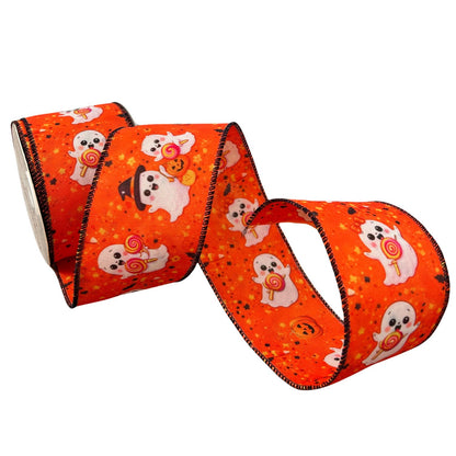 Cute Ghost Ribbon 2.5" x 10yd | CRR