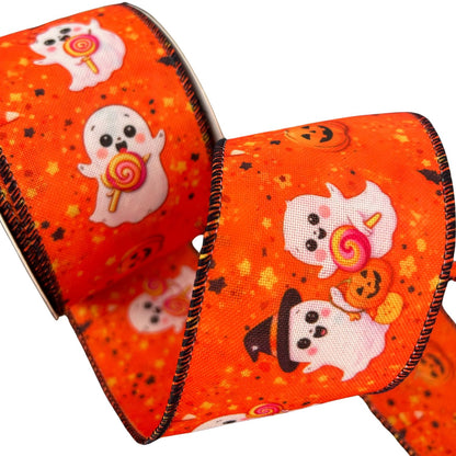 Cute Ghost Ribbon 2.5" x 10yd | CRR