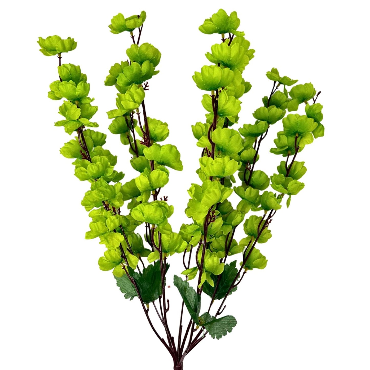 Cherry Blossom Bush x9 18" - Lime Green