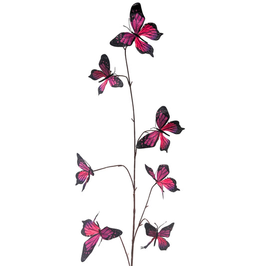 Butterfly Spray x7 Purple/Pink - 42" | GTE