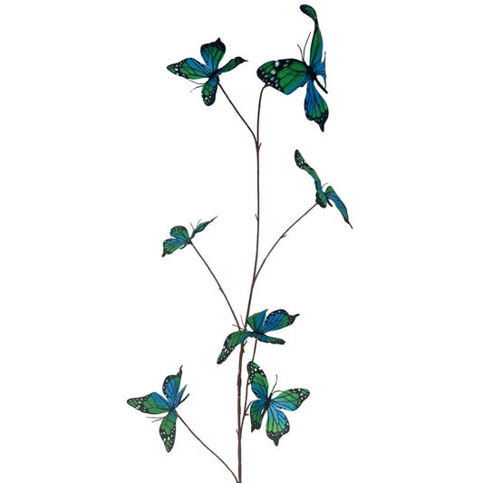Butterfly Spray x7 Teal Blue - 42" | QOE