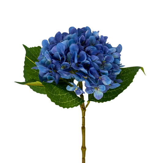 Full Garden Hydrangea Stem 21" - French Blue | GTE