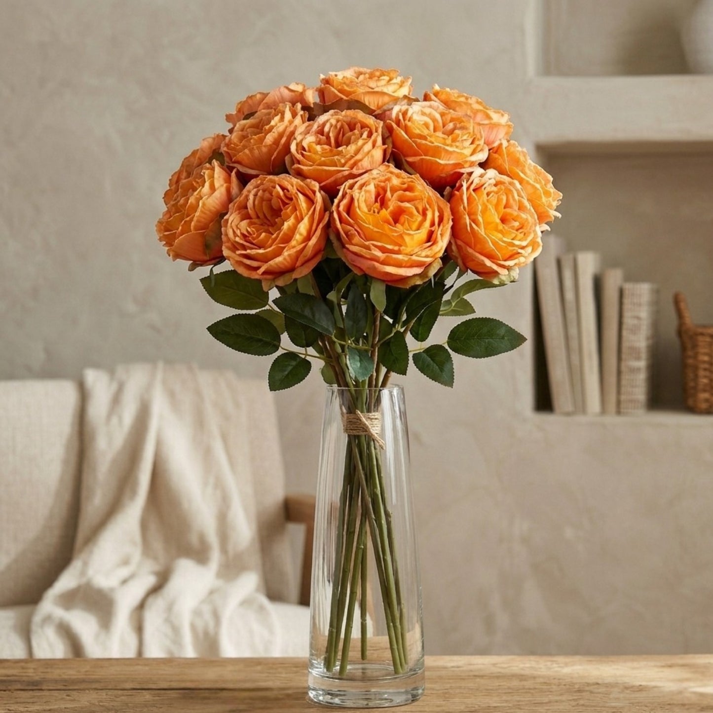 Windsor Rose Stem 24"- Spring Orange | GTE