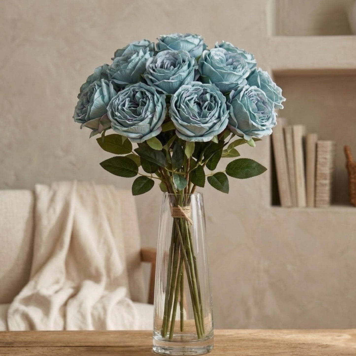 Windsor Rose Stem 24" - Soft Aqua | GTE