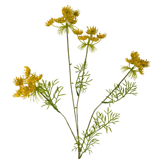 Queen Anne's Lace Spray 32" - Yellow | GTE