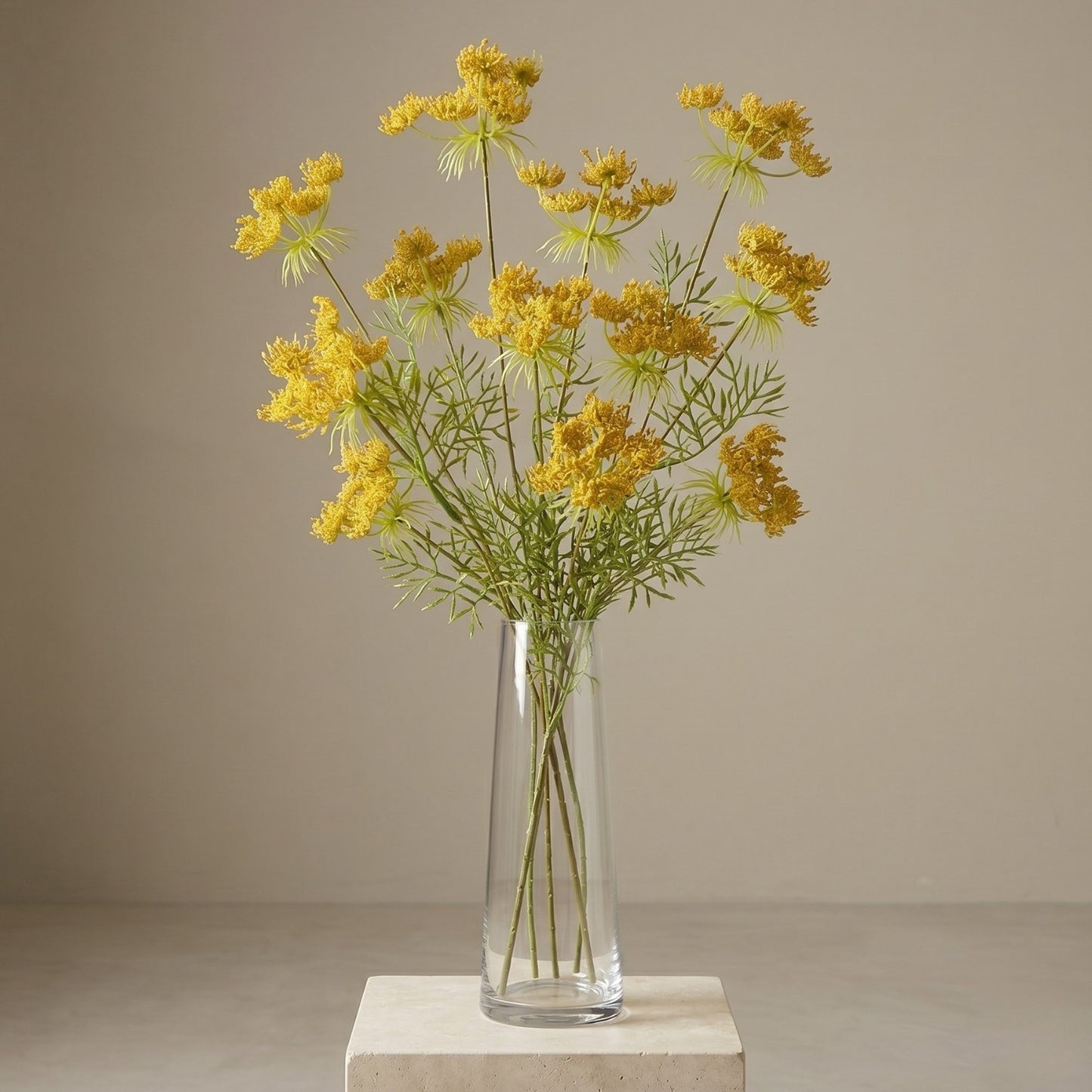 Queen Anne's Lace Spray 32" - Yellow | GTE