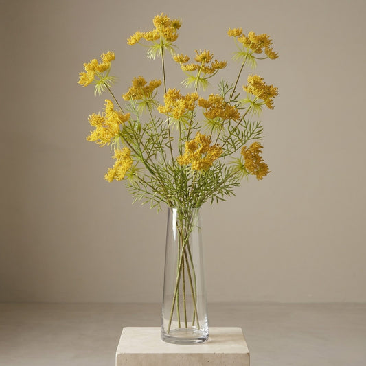 Queen Anne's Lace Spray 32" - Yellow | GTE