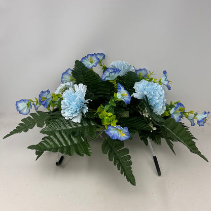 Serene Memories - Pre-Made Small Saddle (Blue Mix)
