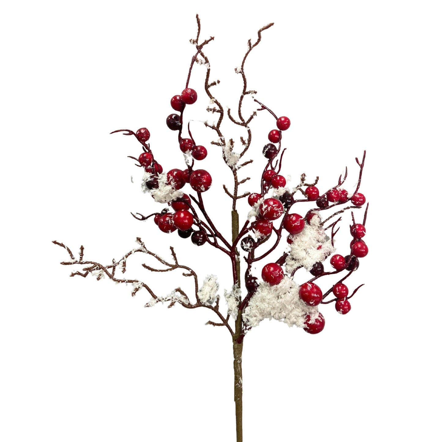 Winter Snow Red Berry Pick 17.5" | KS