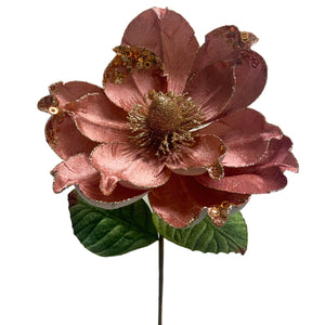 Marvelous Mauve Magnolia Spray 23" | KS