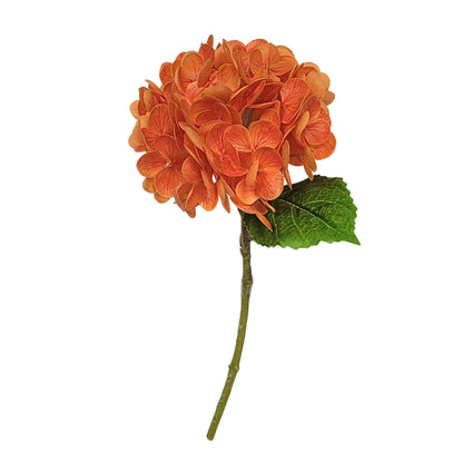 Fresh Touch Hydrangea Stem 18” - Orange | YS