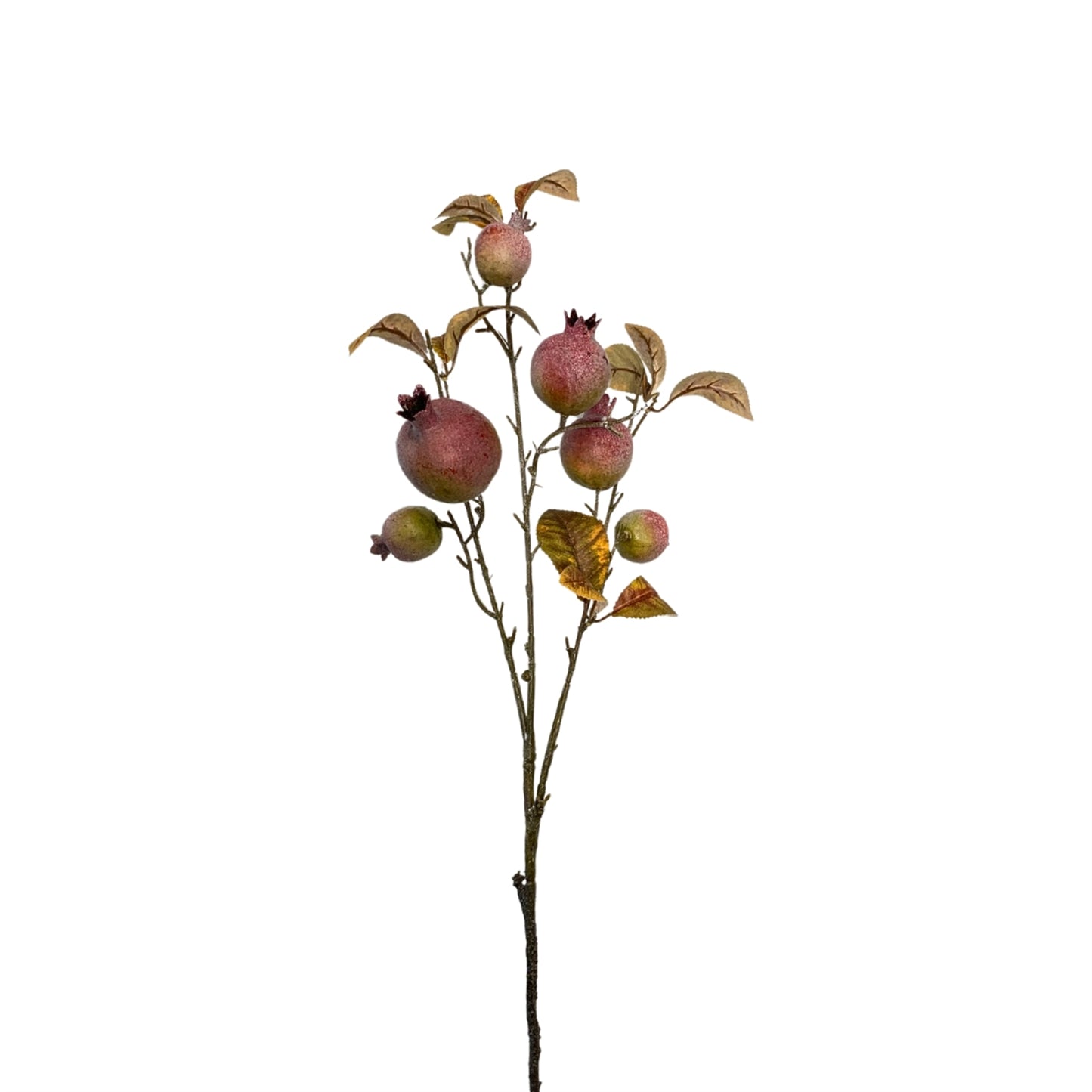 Eastern Versailles Faux Pomegranate Branch - Lt. Purple 36.5” | YANTI