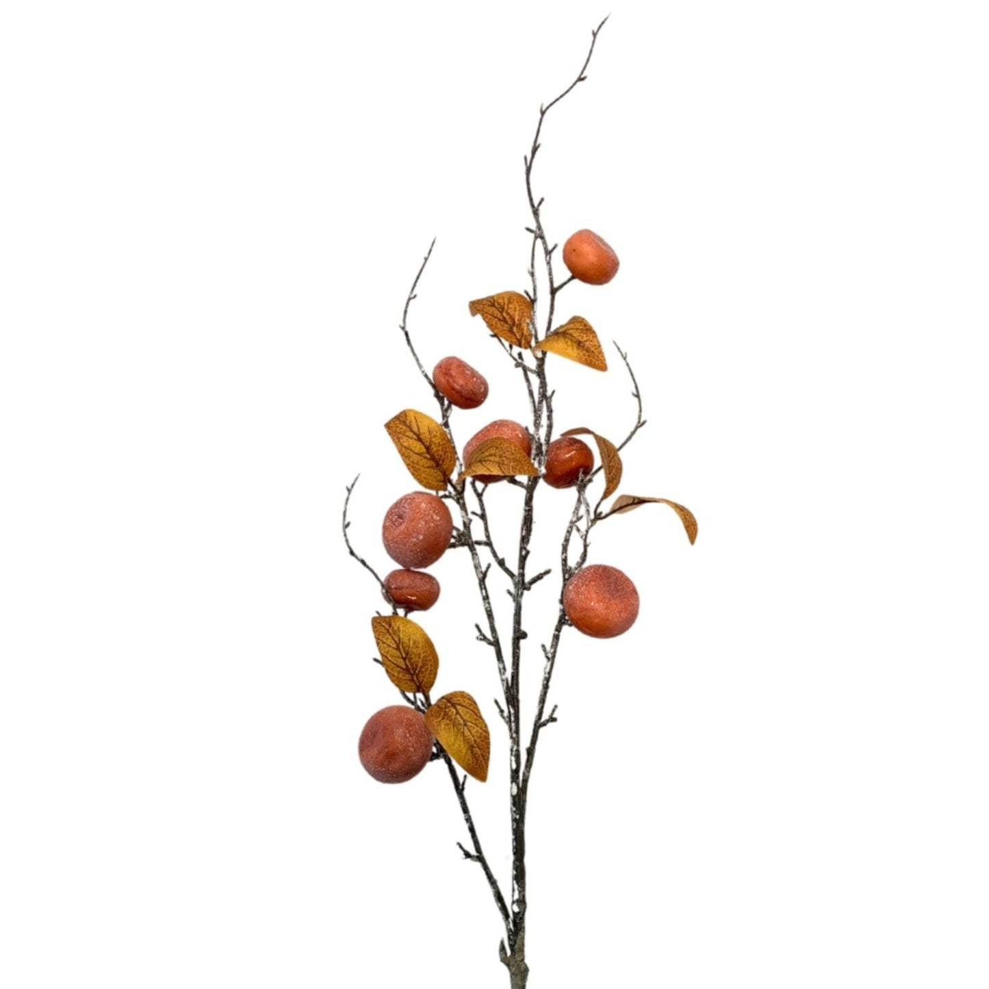 Faux Dried Persimmon Branch 38.5” | YS