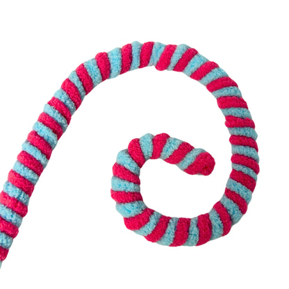 Chenille Curl Spray x 3  - Turq./Pink 25.5" |KS