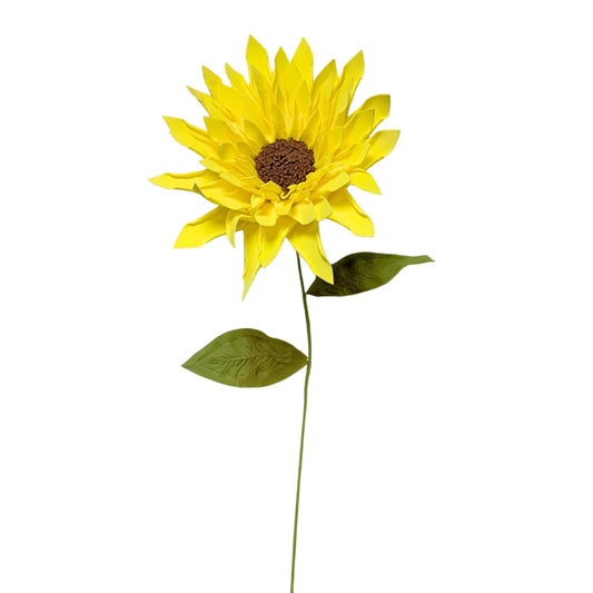 Giant EVA Sunflower 20" Dia / 44" Tall - Yellow |KS