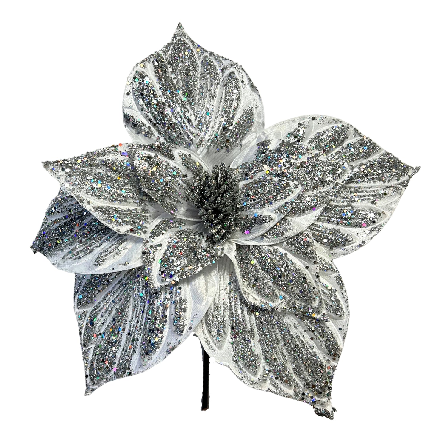 Magical Magnolia Stem - White/Silver 23” |KS