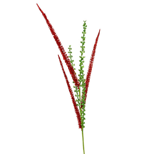 Glittered Sparkle Spray - Red/Green 31" | KS
