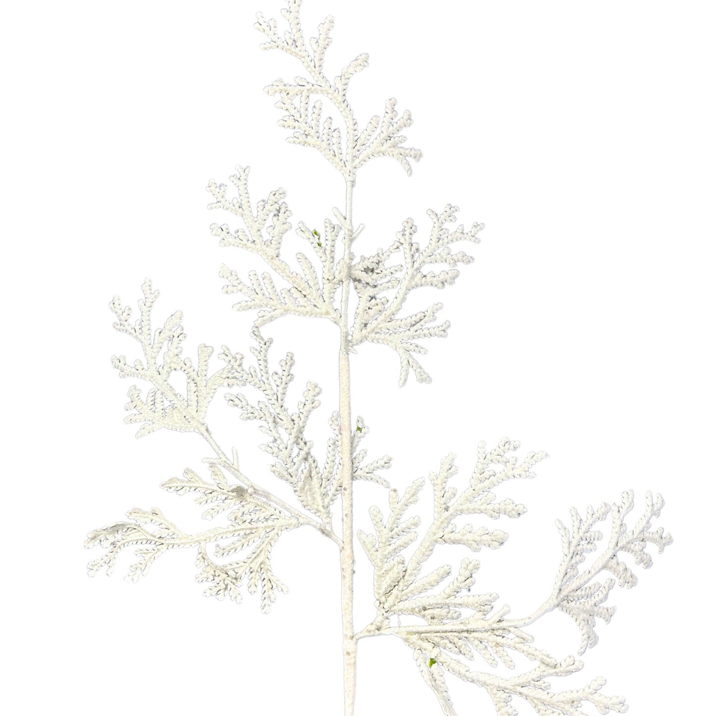 Glitter Lycopodium Spray - White 28.5” |KS