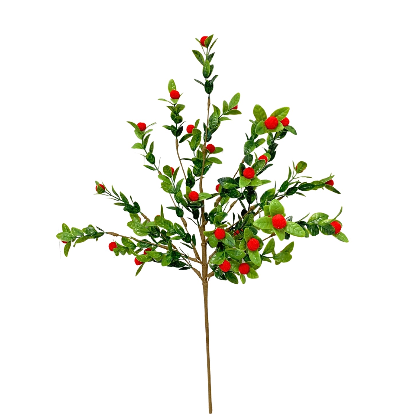 Boxwood w/ Felt Berry Spray 24” |KS