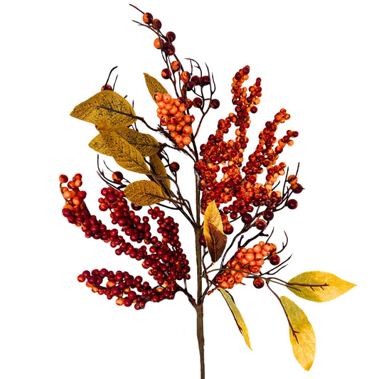 Fabulous Fall Berry Spray 28” |KS