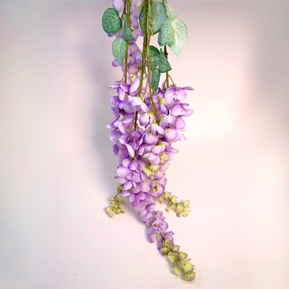 Hanging Garden Wisteria Branch - Purple 44" | YSE