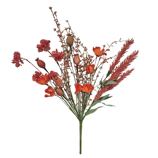 Wildflower Meadows Bundle Spray - Orange 23” | QPE