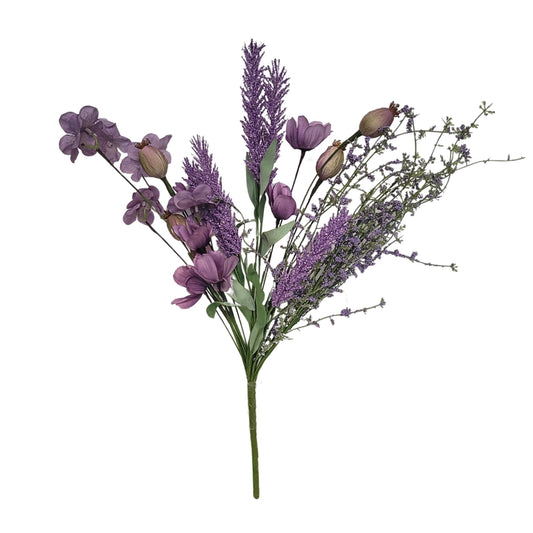 Wildflower Meadows Bundle Spray - Purple 23” | QPE