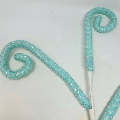 Sequin Confection Curl Spray - Light Blue 30” | KS