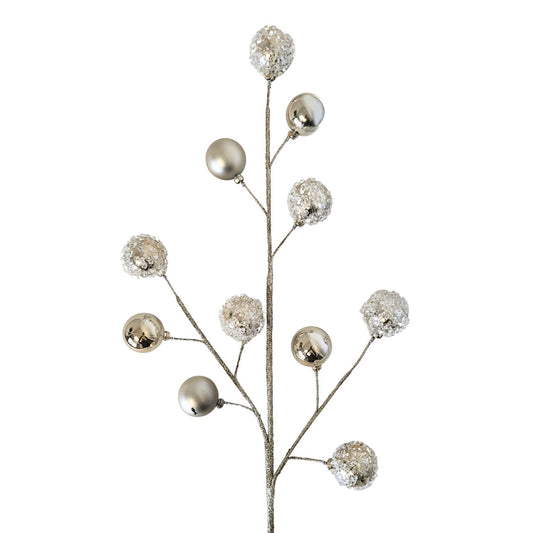 Glitz Iced Ball Spray - Champagne 27” | KS