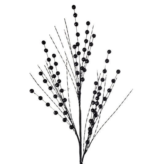 Metallic Twist Glitter Spray - Black 32” | KS