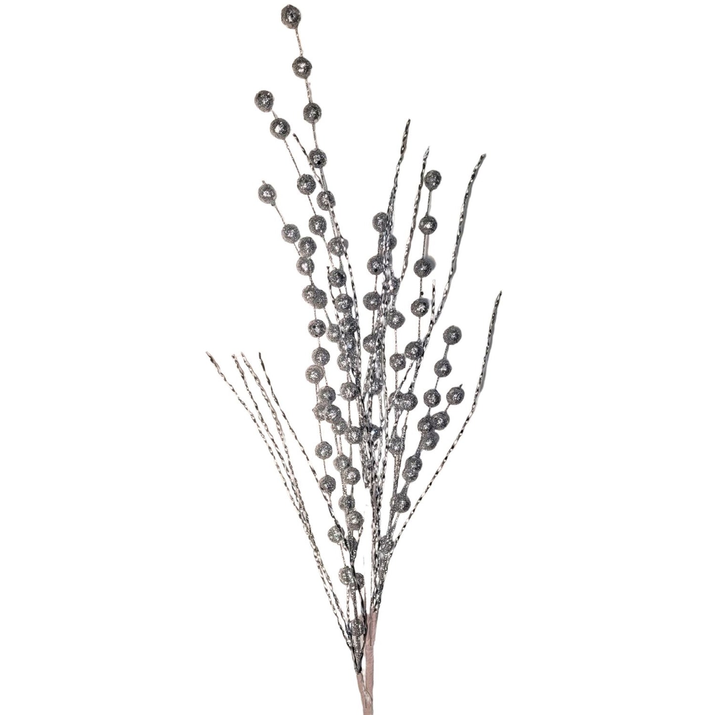 Metallic Twist Glitter Spray - Silver 32” | KS