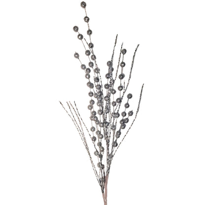Metallic Twist Glitter Spray - Silver 32” | KS
