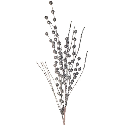 Metallic Twist Glitter Spray - Silver 32” | KS