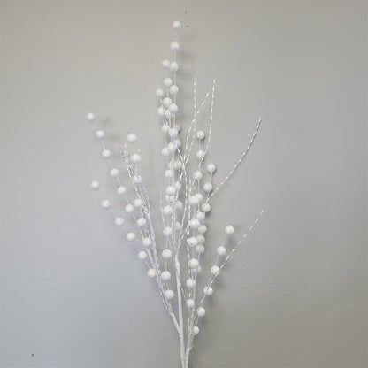 Metallic Twist Glitter Spray - White 32” | KS