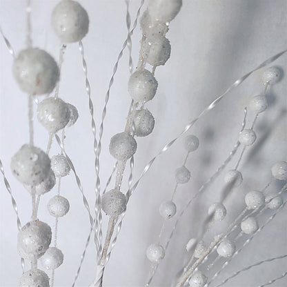 Metallic Twist Glitter Spray - White 32” | KS