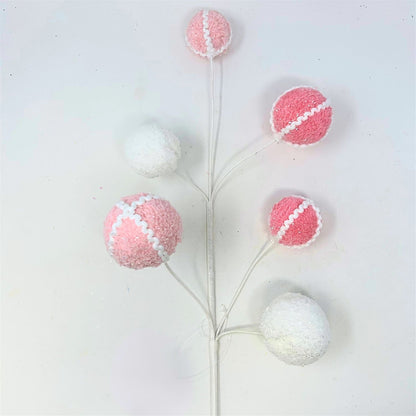 Passionate Pink Velvet Ball Spray - Pink 27” | QP