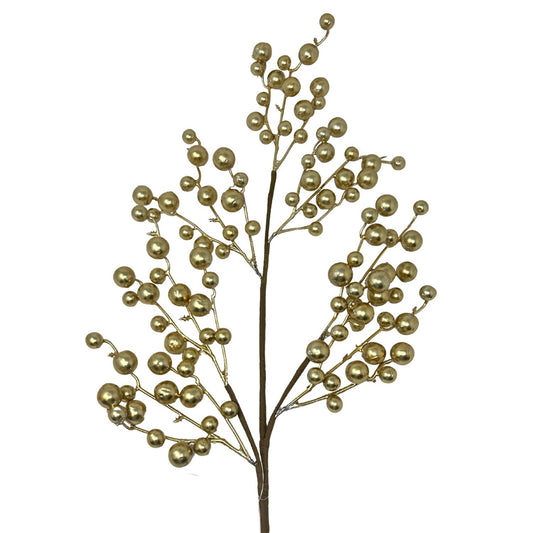 Metallic Berry Spray - Gold 36” | QPE