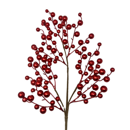 Metallic Berry Spray - Red 36” | QP