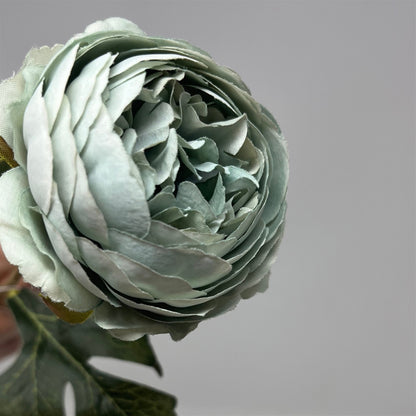 Petite Ranunculus Stem 15" - Dried Blue | GT