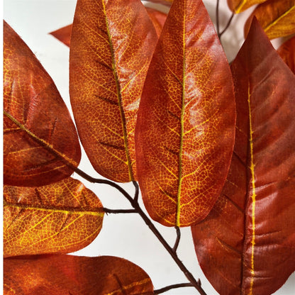 Long Fall Leaf Spray 30" - Dark Orange