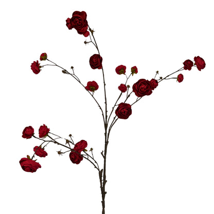 Blooming Ranunculus Branch 44" - Red | GT