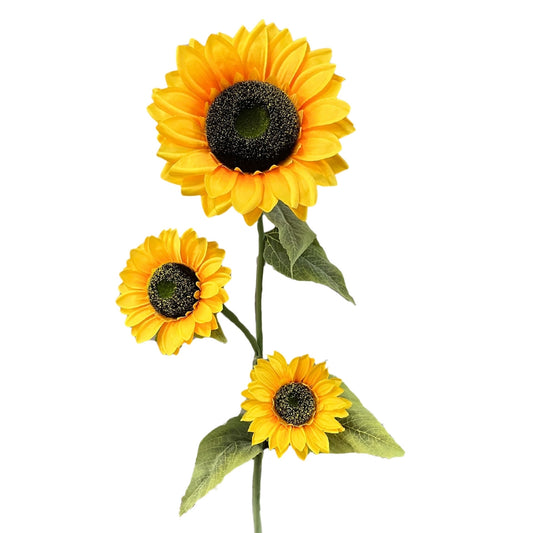 Sunflower Spray x3 - 50" Yellow | GT