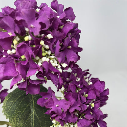 Budding Hydrangea Spray x 3 - 30" - Purple | GT